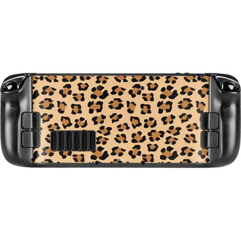 Leopard Spots Print Steam Deck Handheld Gaming Computer Skin